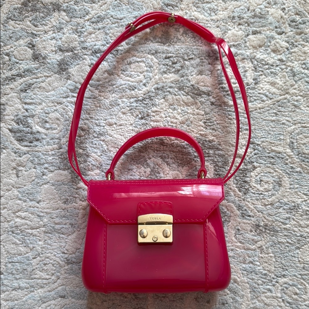Furla Pink Candy Meringa crossbody Handbag